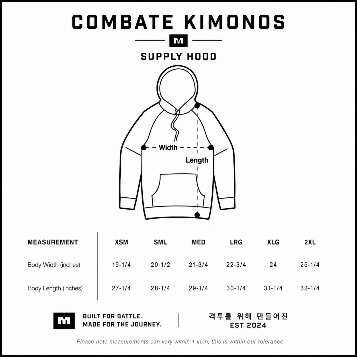 Combate Built For Battle Fleece