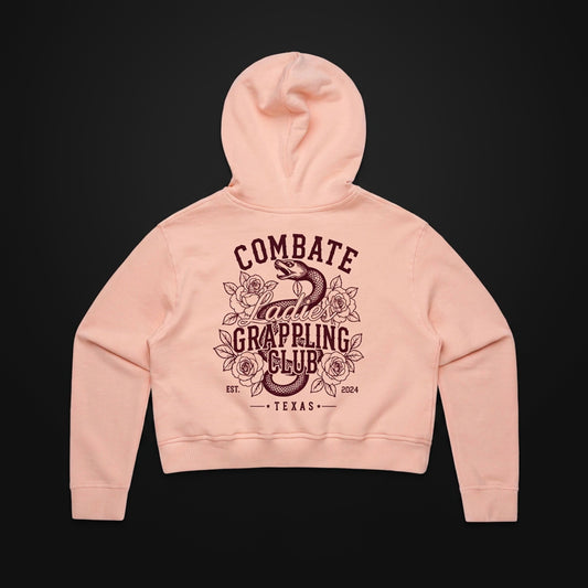Combate "Ladies Grappling Club" Cropped Hoodie