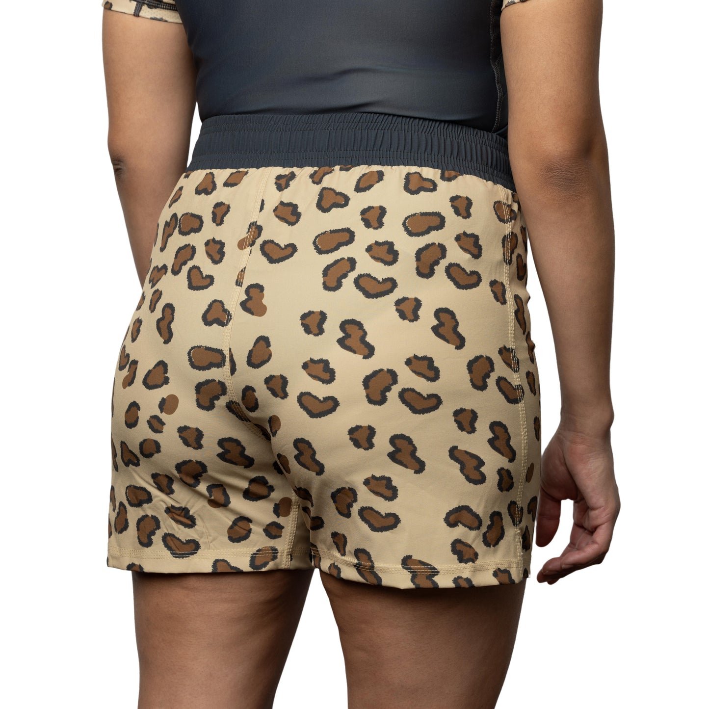 Combate Lepoard Lined Grappling Shorts