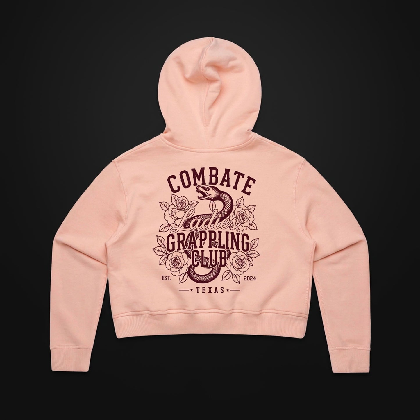 Combate "Ladies Grappling Club" Cropped Hoodie