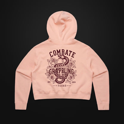 Combate "Ladies Grappling Club" Cropped Hoodie